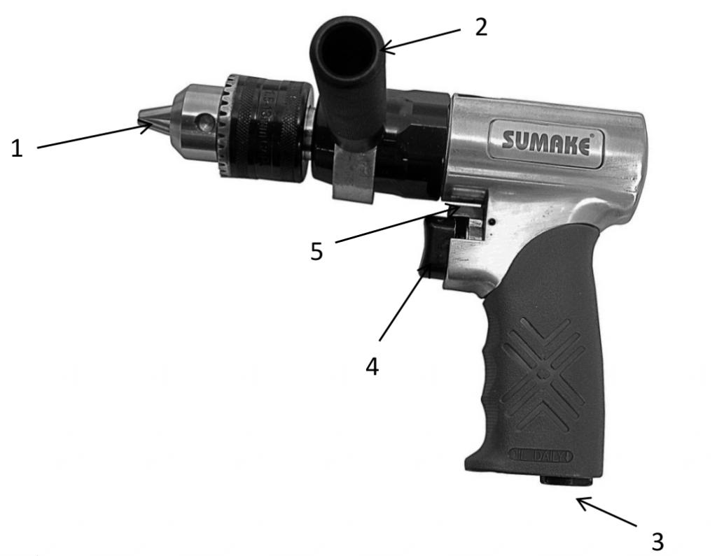 Устройство дрели
