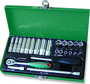 Набор торцевых головок 1/4"DR 4-13 мм Jonnesway S04H2125S