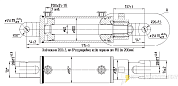 Гидроцилиндр МС100/40x200-3(4).44А