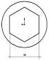 Головка торцевая PNG S24M38L