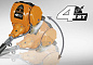 Бензиновая коса CARVER GBC-31F